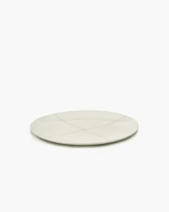 Serax Zuma dinner plate, M, 28 cm, salt