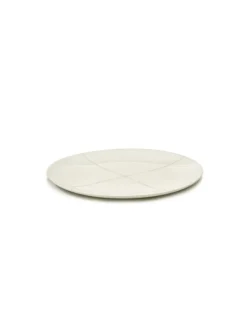 Serax Zuma dinner plate, M, 28 cm, salt