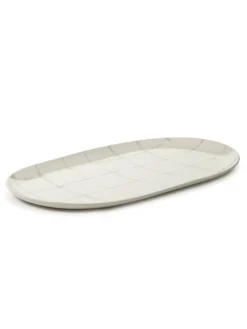 Serax Zuma serving dish, 26 x 47 cm, salt