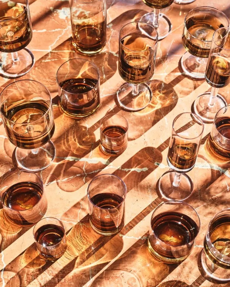 Serax Zuma tumbler, L, amber