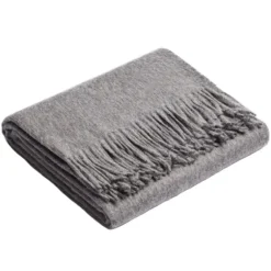Sibast Alpaca throw, light grey