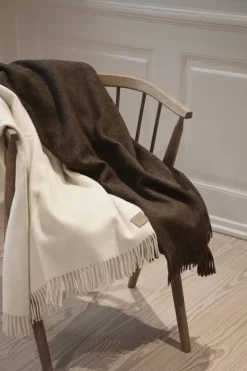 Sibast Alpaca throw, white