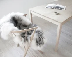Sibast Icelandic sheepskin, white - black