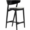 Sibast No 7 bar stool, 65 cm, black - grey Remix 123