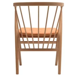 Sibast No 8 chair, oiled beech - cognac leather