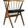 Sibast No 8 chair, oiled oak - anthracite leather