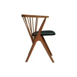 Sibast No 8 chair, oiled oak - anthracite leather