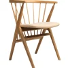 Sibast No 8 chair, oiled oak - honey leather
