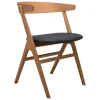 Sibast No 9 chair, oiled oak - anthracite leather