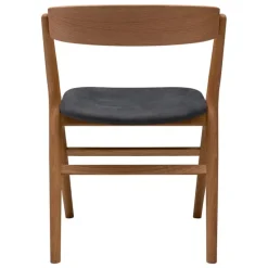 Sibast No 9 chair, oiled oak - anthracite leather