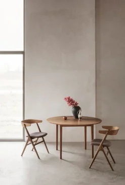 Sibast No 9 chair, oiled oak - anthracite leather