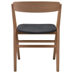 Sibast No 9 chair, smoked oak - anthracite leather