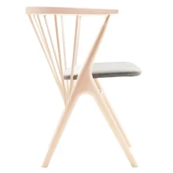 Sibast No 8 chair, soaped beech - light grey Remix 123