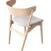 Sibast No 7 chair, soaped oak - grey fabric