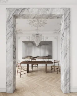 Sibast No 59 chair, walnut - natural paper cord