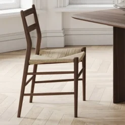 Sibast No 59 chair, walnut - natural paper cord