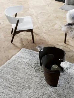 Sibast No 7 Lounge table, black oak