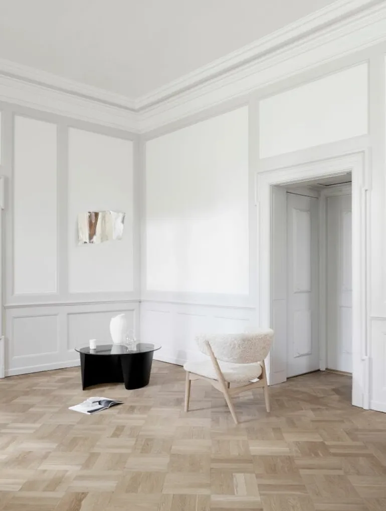 Sibast No 7 Lounge table, dark oiled oak