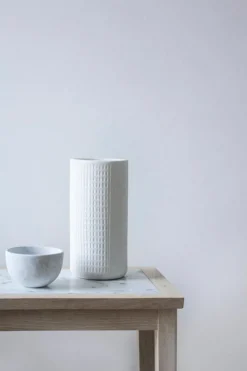 Sibast No 1 side table, 35 x 25 cm, soaped oak - white marble