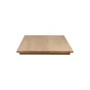 Sibast No 3 table extension plate, white oiled oak