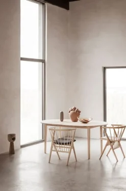 Sibast No 3 table extension plate, white oiled oak