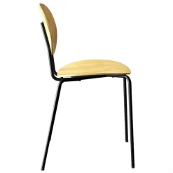 Sibast Piet Hein chair, black - oiled oak