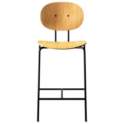 Sibast Piet Hein counter stool 65 cm, black - oiled oak