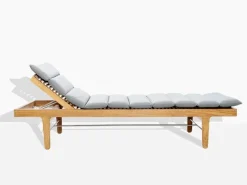 Sibast RIB daybed lounger cushion, light grey 164