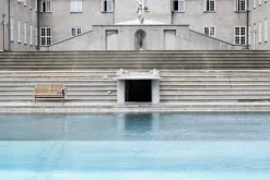 Sibast RIB 2,5-seater bench, teak - stainless steel