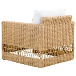 Sika-Design Carrie lounge chair, natural - white