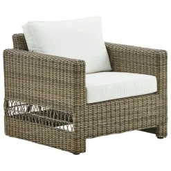 Sika-Design Carrie lounge chair, antique grey - white