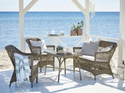 Sika-Design Charlot 2-seater sofa, antique grey - white