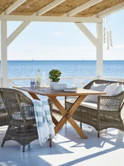 Sika-Design Charlot 2-seater sofa, antique grey - white