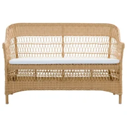 Sika-Design Charlot 2-seater sofa, natural - white