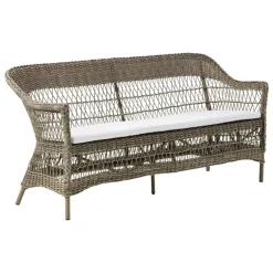 Sika-Design Charlot 3-seater sofa, antique grey - white