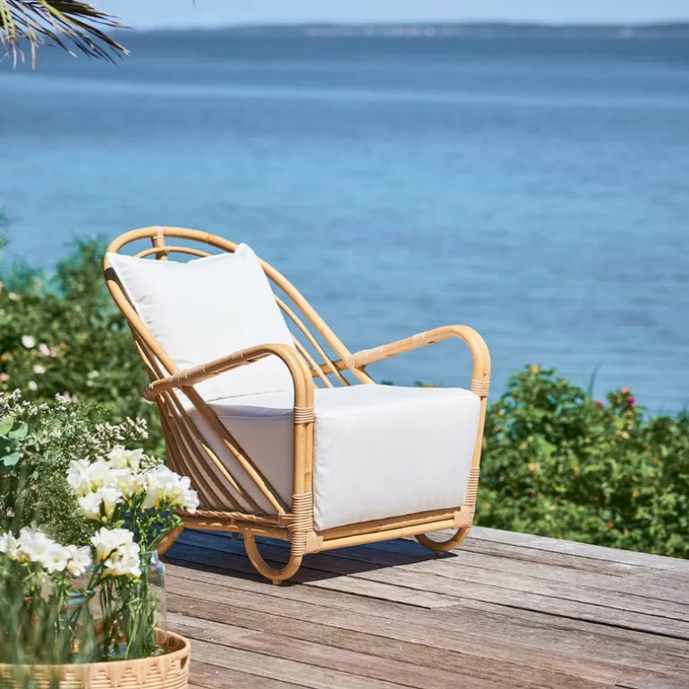 Sika-Design Charlottenborg Exterior chair, natural - white