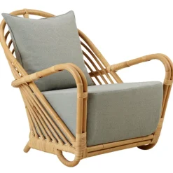 Sika-Design Charlottenborg chair, natural rattan - light green