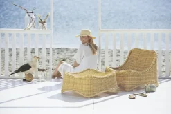 Sika-Design Chill Exterior lounge chair with ottoman