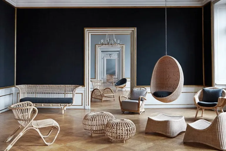 Sika-Design Fox Exterior lounge chair, natural