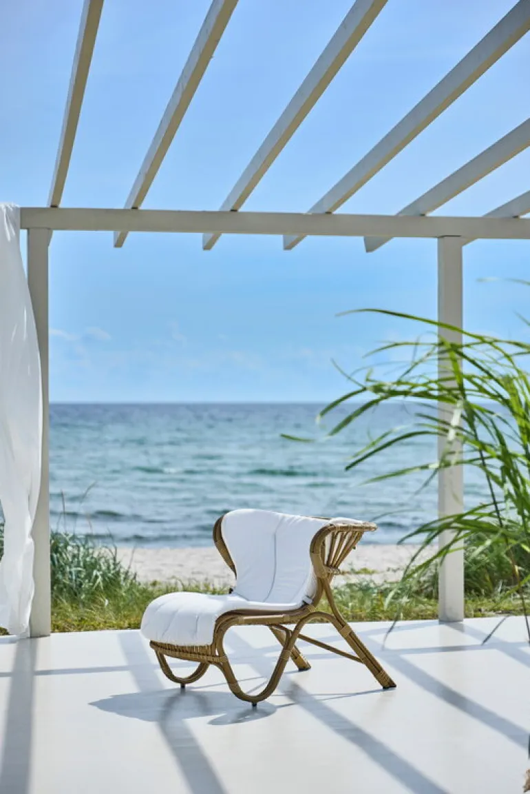 Sika-Design Fox Exterior lounge chair, antique