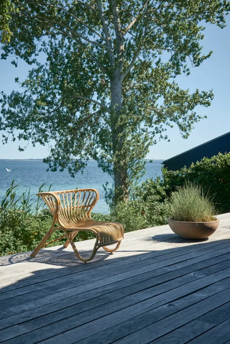 Sika-Design Fox Exterior lounge chair, antique