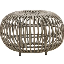 Sika-Design Franco Albini Exterior ottoman, large, moccacino
