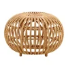 Sika-Design Franco Albini ottoman, small, natural rattan