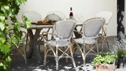 Sika-Design Isabell armchair, white