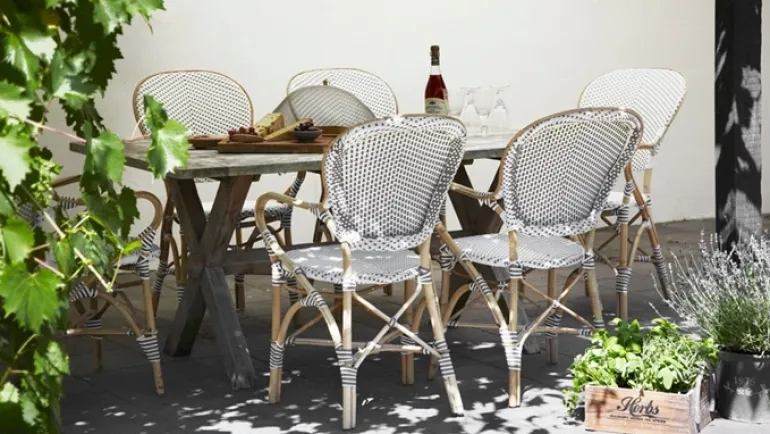 Sika-Design Isabell armchair, white