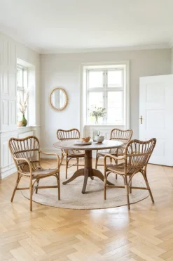 Sika-Design Luella mirror, natural rattan