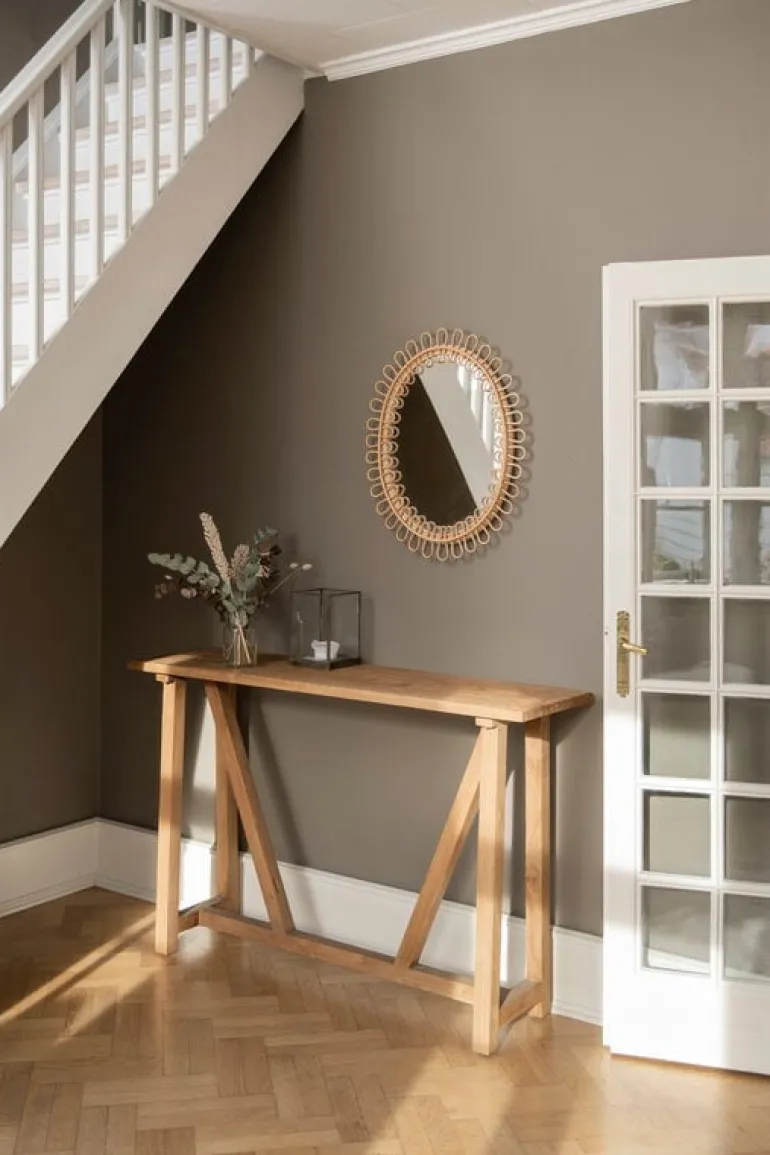 Sika-Design Luella mirror, natural rattan