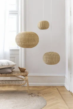 Sika-Design Machiya bench, natural rattan