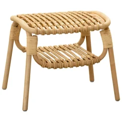 Sika-Design Machiya stool, natural rattan