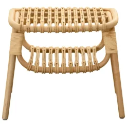 Sika-Design Machiya stool, natural rattan
